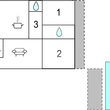 Amazing In With Kitchen * Split